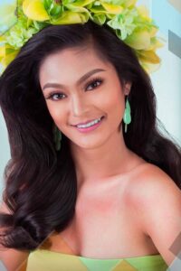 Daphne Kyara Marie Real Algarme representing Bais City at Miss Negros Oriental 2017