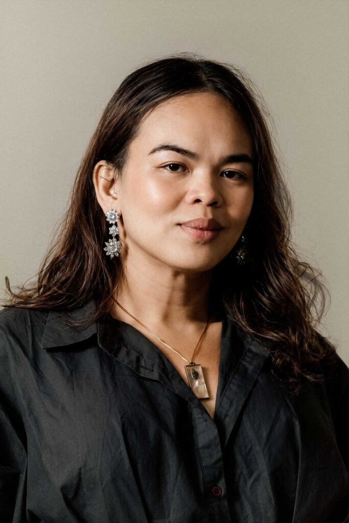 Portrait of Filipino fashion designer Josip Tumapa, founder of Josip Tumapa Design